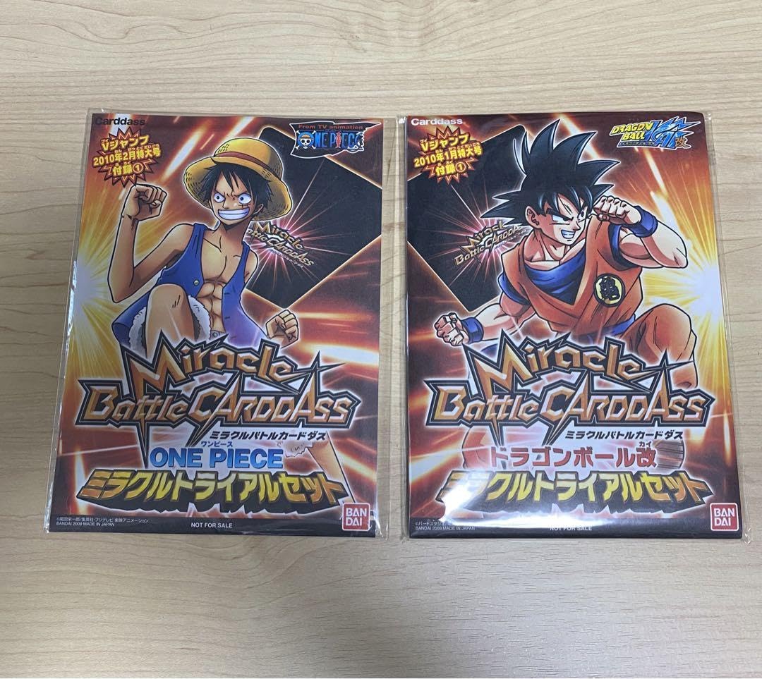 Amazon.co.jp: Miracle Battle Carddass Trial Set, One Piece